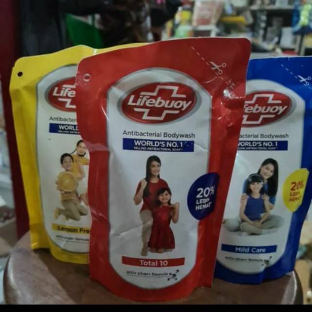 Sabun cair refil lifebuoy 250 ml