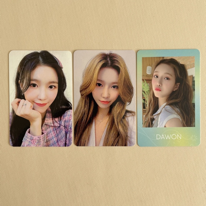 wjsn dawon photobook & seasons greetings sg21 photocard pc