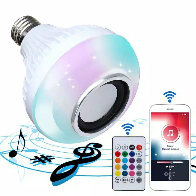 LAMPU MUSIK LID BLUETOOTH