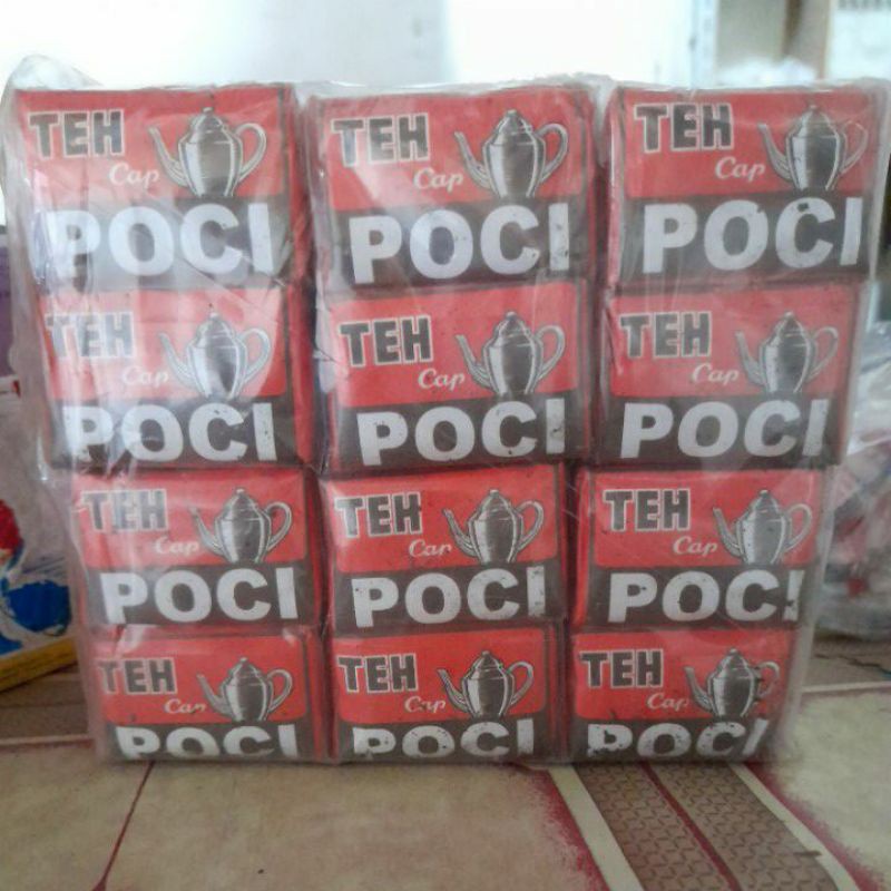 

Teh cap poci tubruk aur merah grosir 1pak isi 10pcs