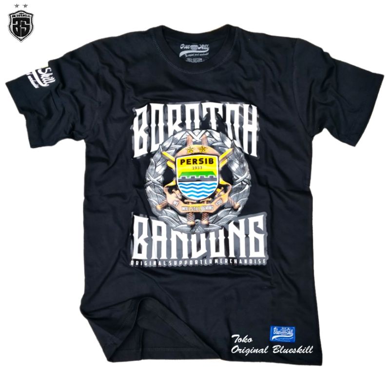 Kaos persib / kaos bobotoh persib bandung / baju atasan persib bobotoh bandung / pakaian dewasa persib / kaos originalblueskill terbaru