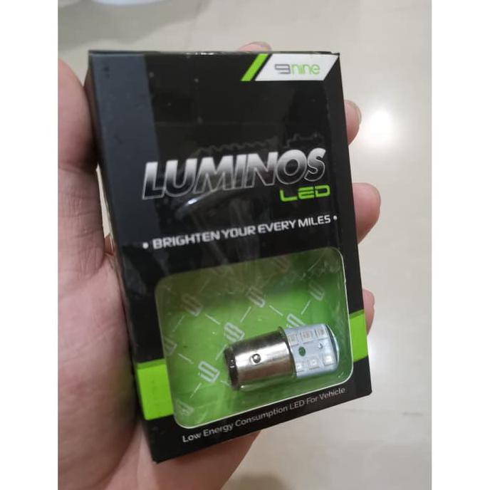 Lampu Rem Stop Luminos Led Crystal 12 Titik Kedip Kedip Strobo Kaki 2 Lesmo22 Kualitas Baik