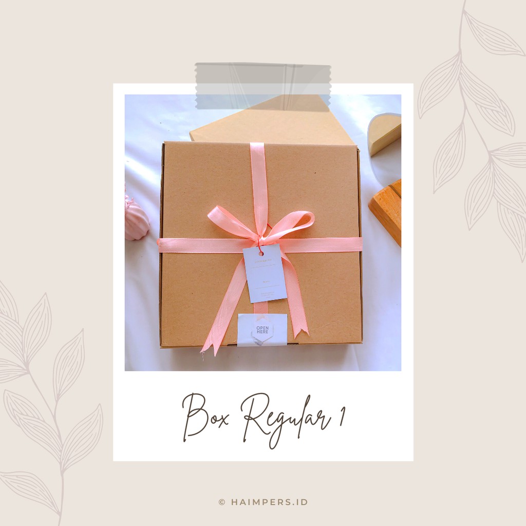 

BOX PACKAGING - HAMPERS CUSTOM MURAH REGULAR 1