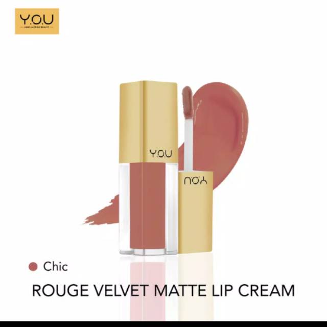 YOU ROUGE VELVET MATTE LIP CREAM