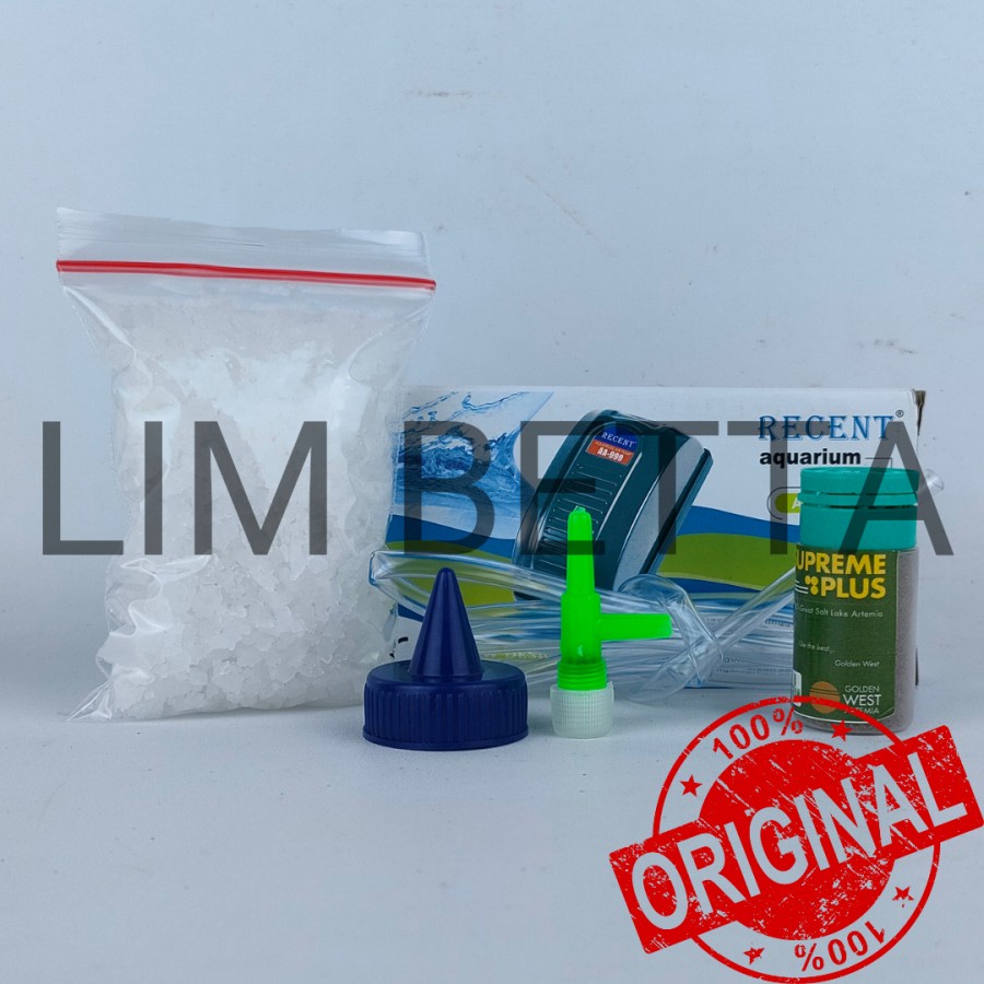 Paket Artemia Supreme 10 gram + Alat Kultur