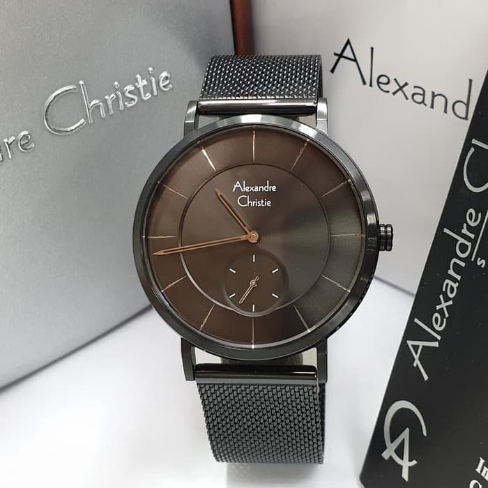 ORIGINAL Jam Tangan Pria Alexandre Christie AC 8586 / AC8586 Garansi 1 Tahun