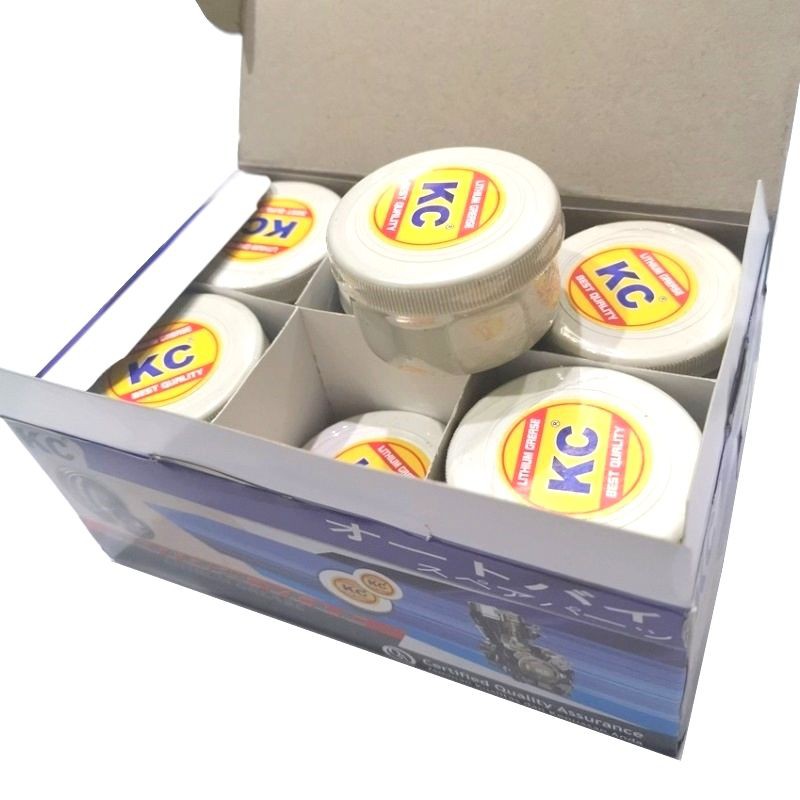 

isi 12pcs gemuk stempet stemplet lithium grease kc 50 gram
