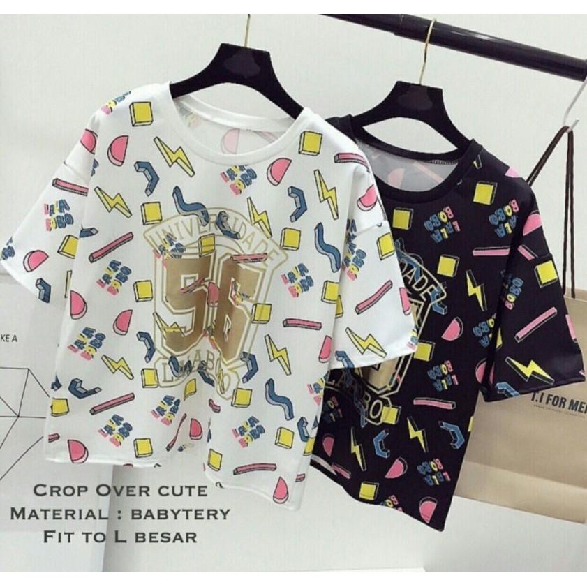 Baju Atasan WanitaKaos Motif Terbaru Supplier