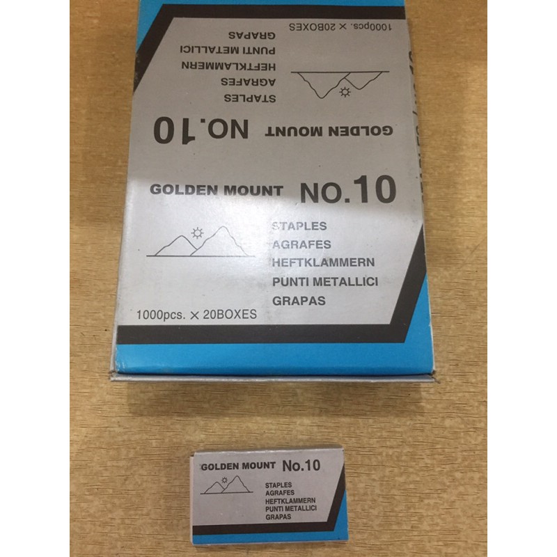 

Staples/isi stapler no.10 Golden Mount