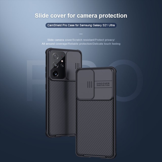 SAMSUNG S21 / S21 PLUS / S21 ULTRA SOFT CASE CAMERA PROTECT SLIDE COVER