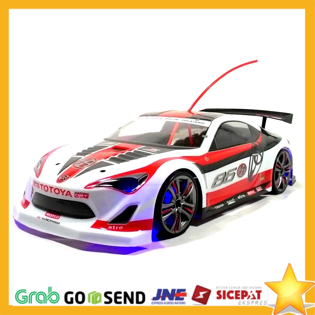 Mobil RC Drift Sanzuan VmaxTurbo rep Toyota FT 86 GT Skala 1:10