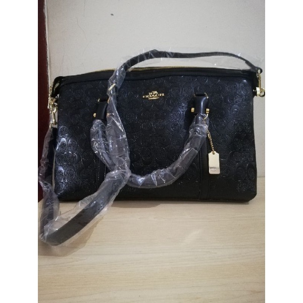 Tas Coach Kesley Signature besar kualitas mirror