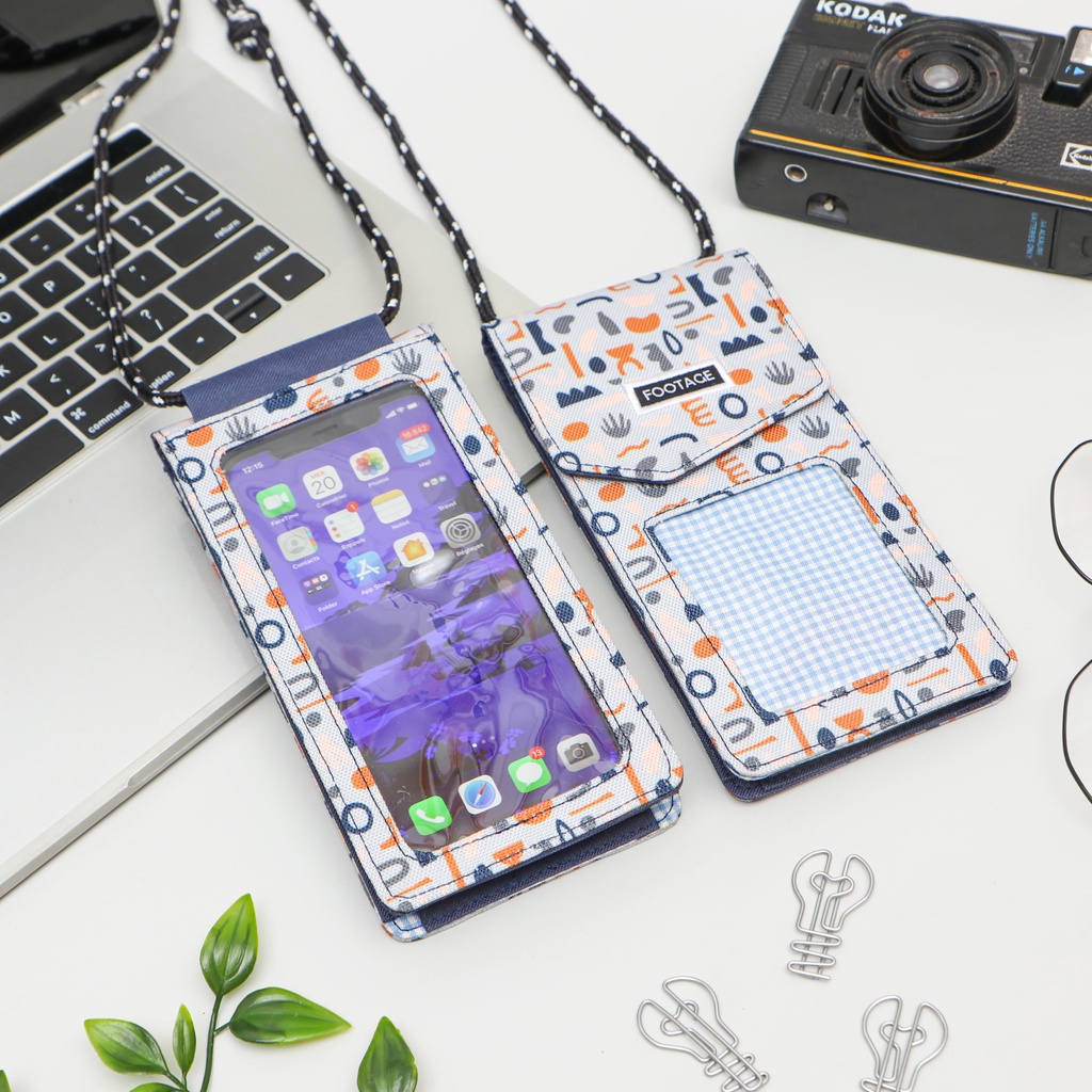 Dompet HP ID Card Holder Hanging Phone Wallet Kalung Gantung Leher Multifungsi Wanita Pria TS-10 November Series