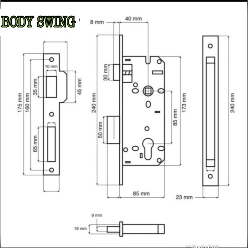 KUNCI PINTU PISAH ROSETE SUS 304/ Kunci Handle Pintu Roses Model Oisah Asli Stainless Sus 304/ Kunci Handle Ointu Besar Model Pisah Stainless 304 Anti Karat/ kunci hotel/rosete roses kunci pintu pisah dolomite stanlis,kunci pintu,perlngkpn pintu