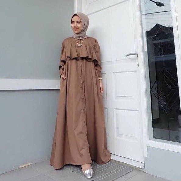 AIRA DRESS - Gamis Balotelli Cape Dada Maxi Mayung balotelly