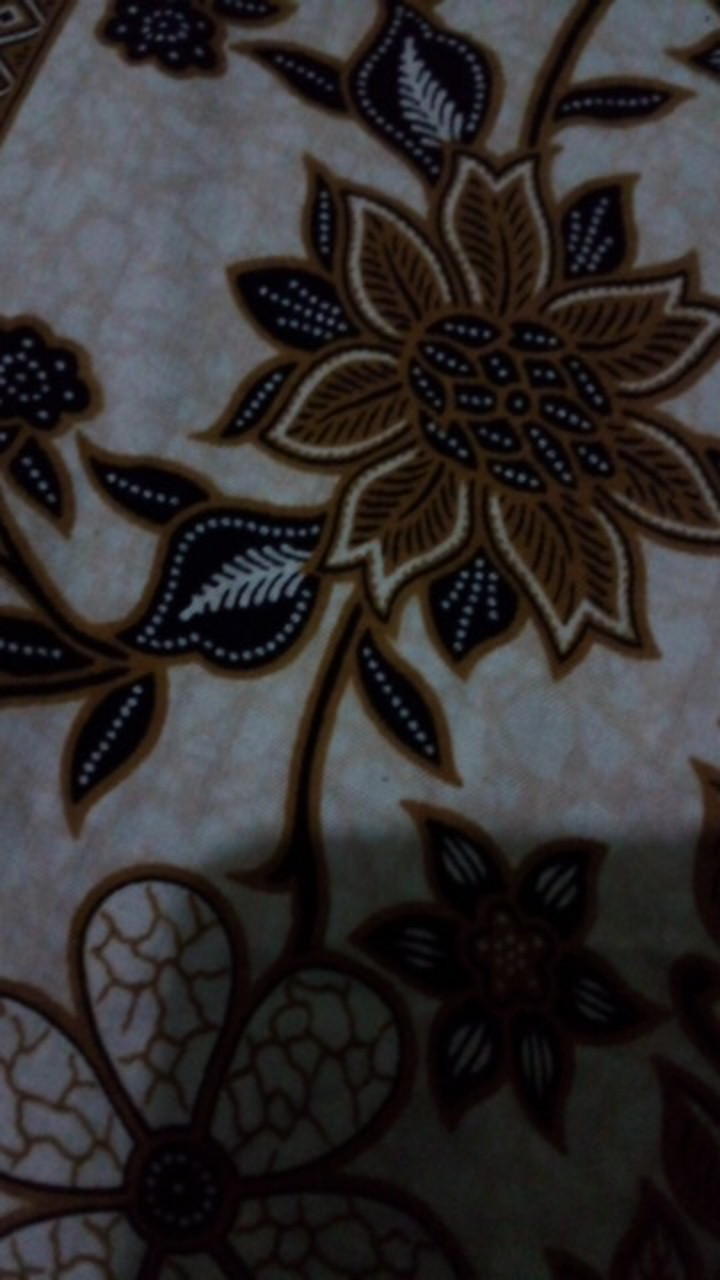 [cod] Tey-17 Batik Wanita Asj Sa Hrb026 Kenongo Kemeja Tosca Pendek