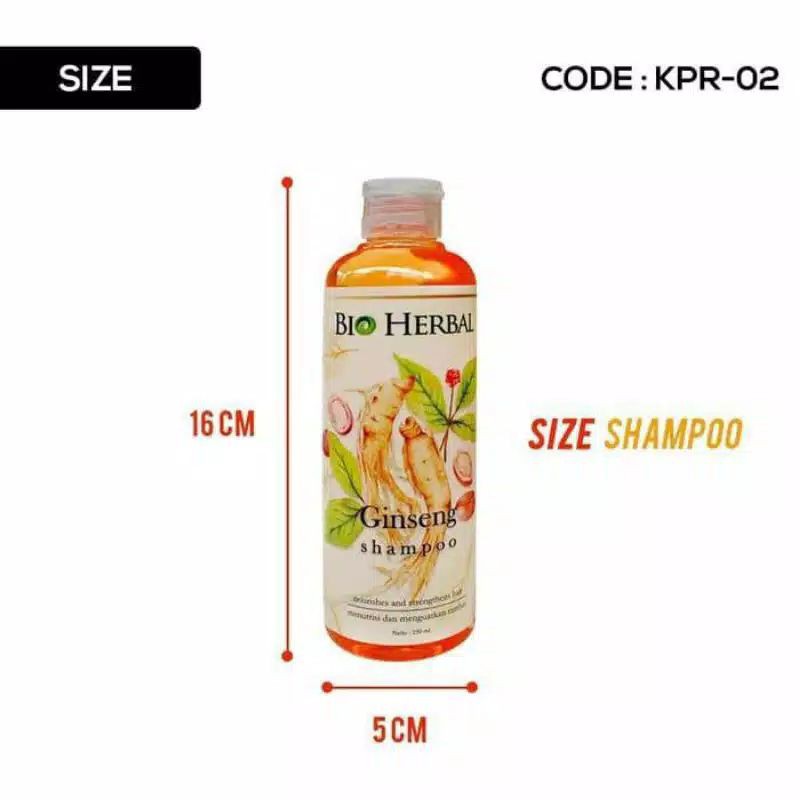 SHAMPO PENUMBUH RAMBUT BOTAK- SHAMPO BIO HERBAL ORIGINAL