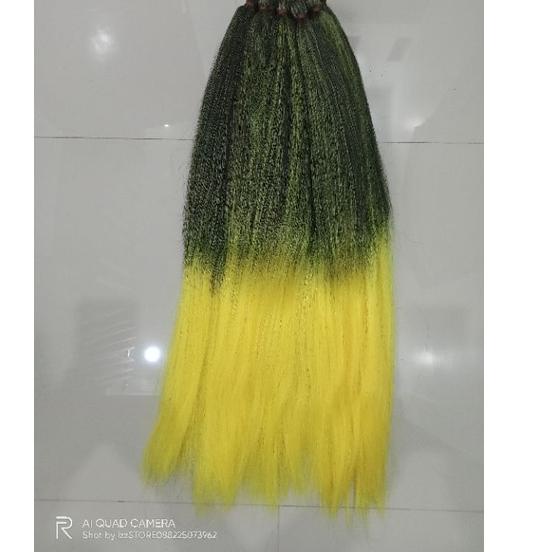 RAMBUT SAMBUNG MIX 2WARNA SUPER 90CM ‑ Lbt31au22ĸ