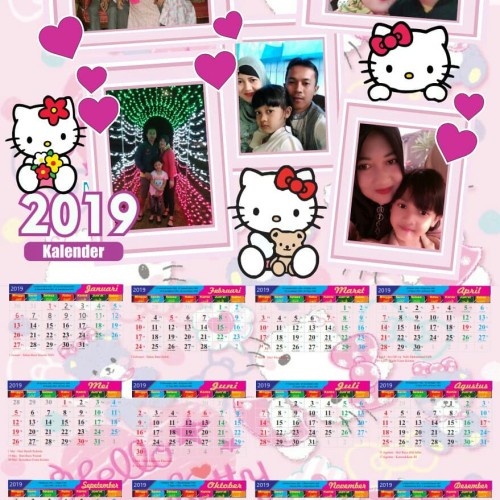 

Kalender Dinding Custom Foto