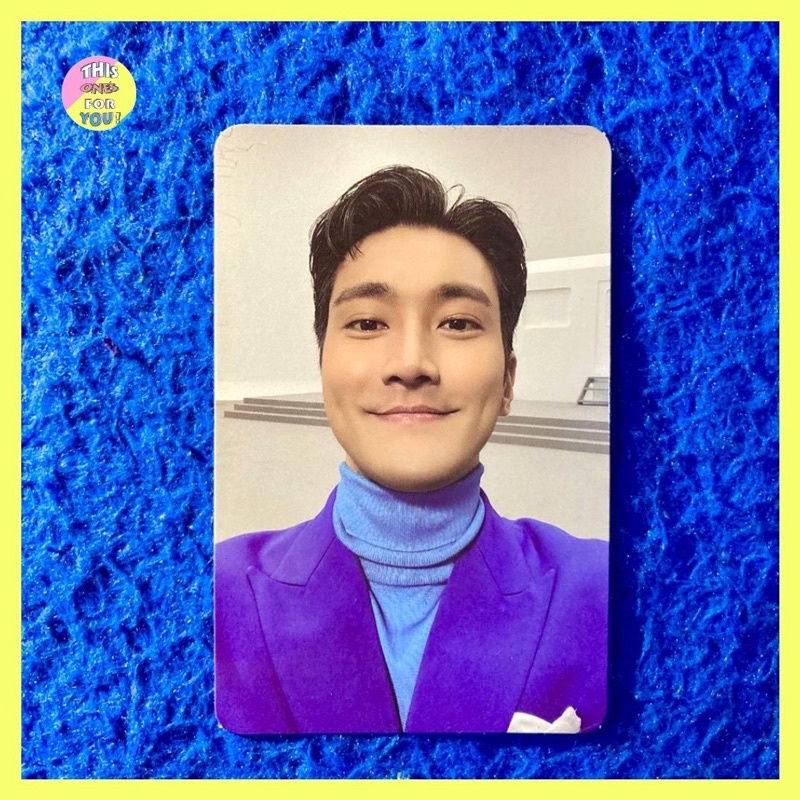 [READY] Siwon Super Junior Official Photocard PC 2021 Winter SMTOWN SMCU Express Album - SMTOWN vers