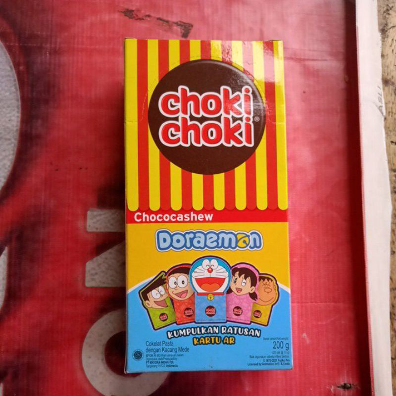 

Choki choki cokelat pasta 200gr isi 20 stik