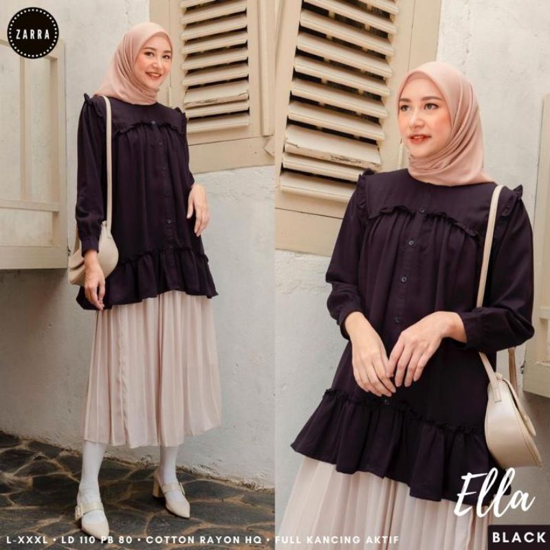 ELLA TUNIK BAJU WANITA TERBARU BY ZARRA