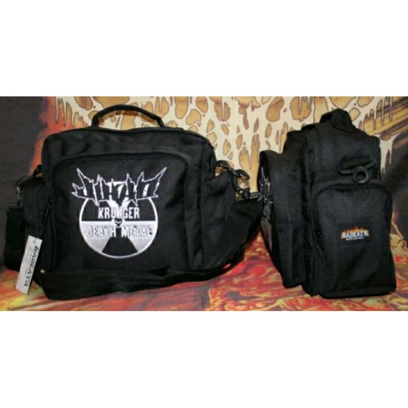 TAS SLIMBAG BAND JIHAD BORDIR PUTIH ORI HADEATH
