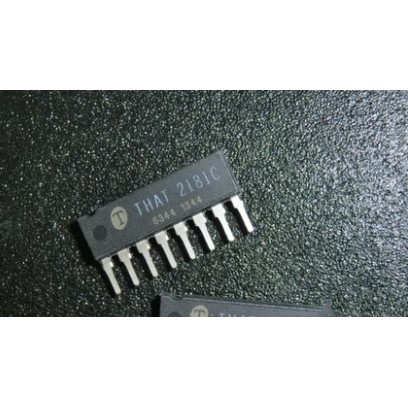 10pcs new original  THAT2181C THAT 2181C THAT2181CL08-U  SIP-8 Chip amplifier kontrol tegangan