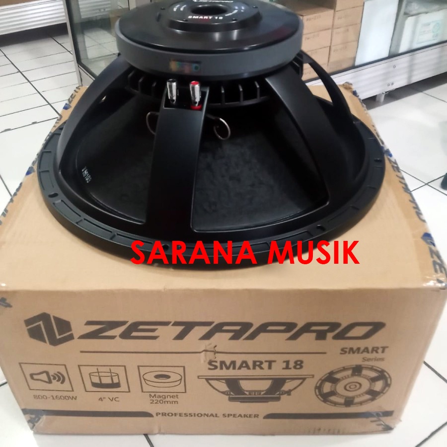Komponen Speaker 18 Inch Zetapro Smart18 Zetapro Smart 18 Coil 4 Inch 1600W