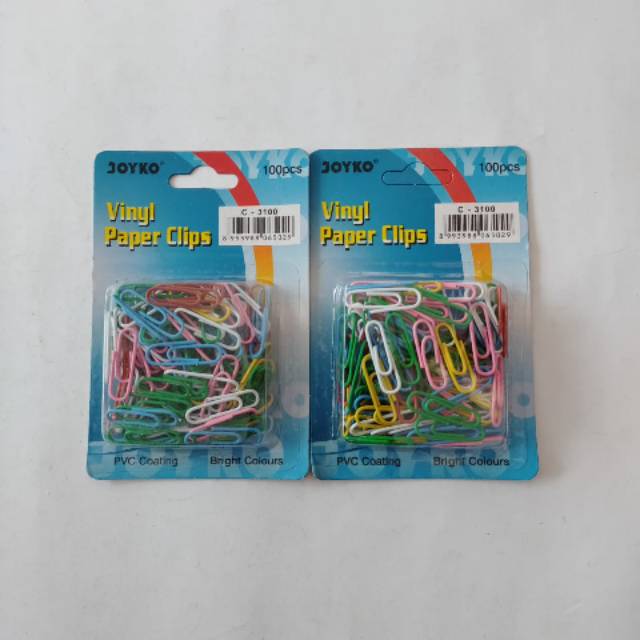 

Paper Klip / Paper Clips Warna Joyko C-3100