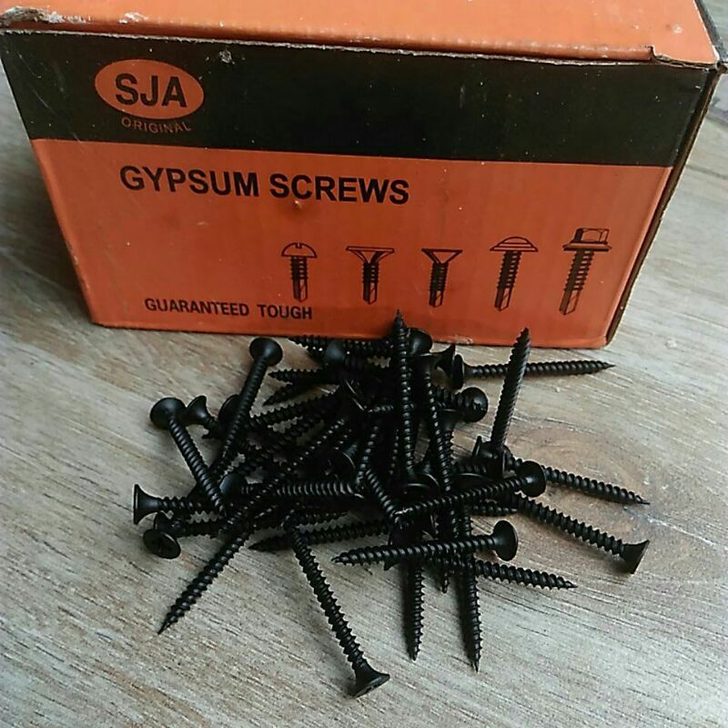 sekrup gypsum 6x1-1/2"