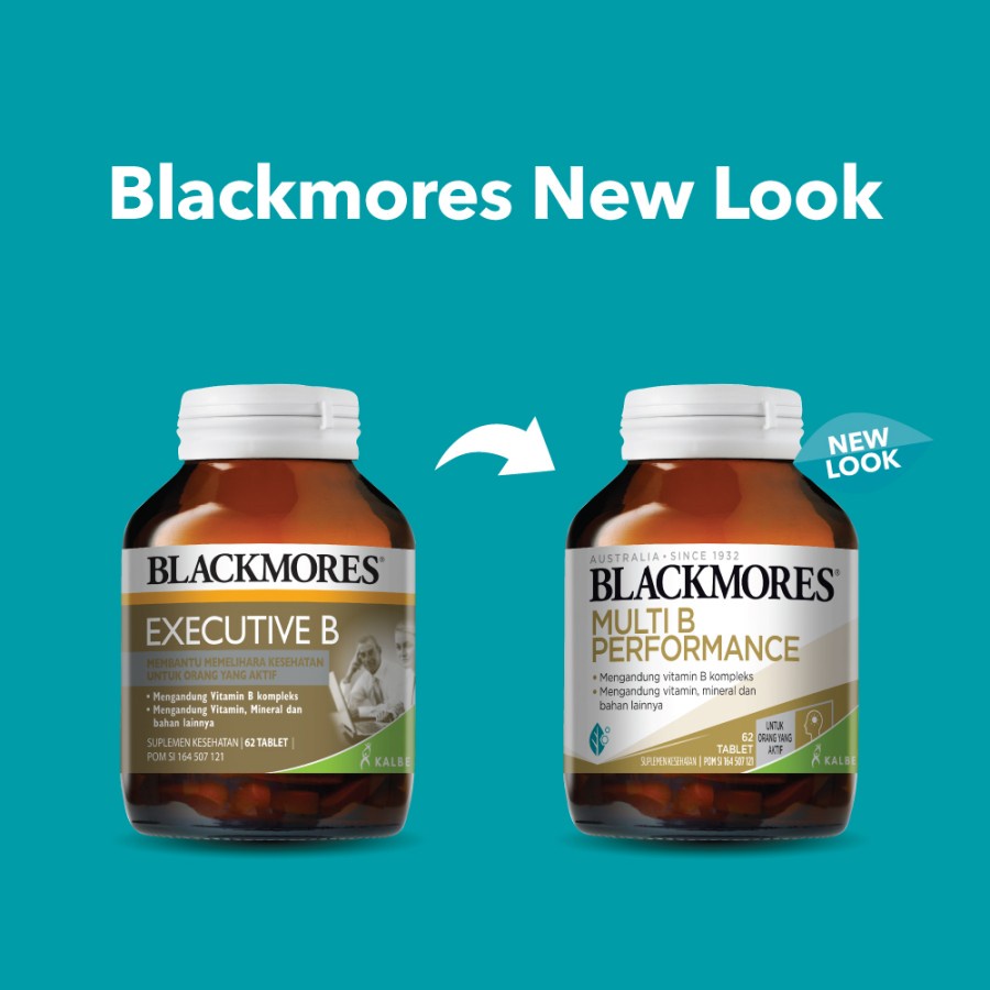 Jual Blackmores Multi B Performance 30 Caps Blackmores Executive B ...