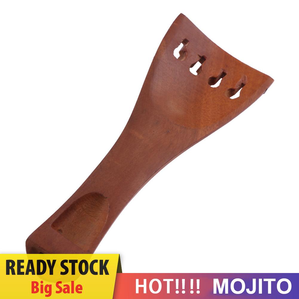 Tuner Tailpiece Besar Bahan Kayu Jujube Warna Coklat Untuk Biola 4 / 4-3 / 4