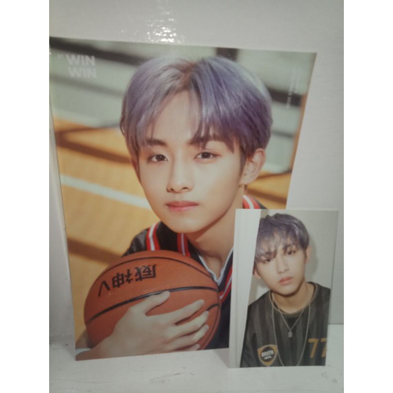 (BOOKED) Season GreetIng Wayv 2020 Winwin set Only A4 Poster+Postcard