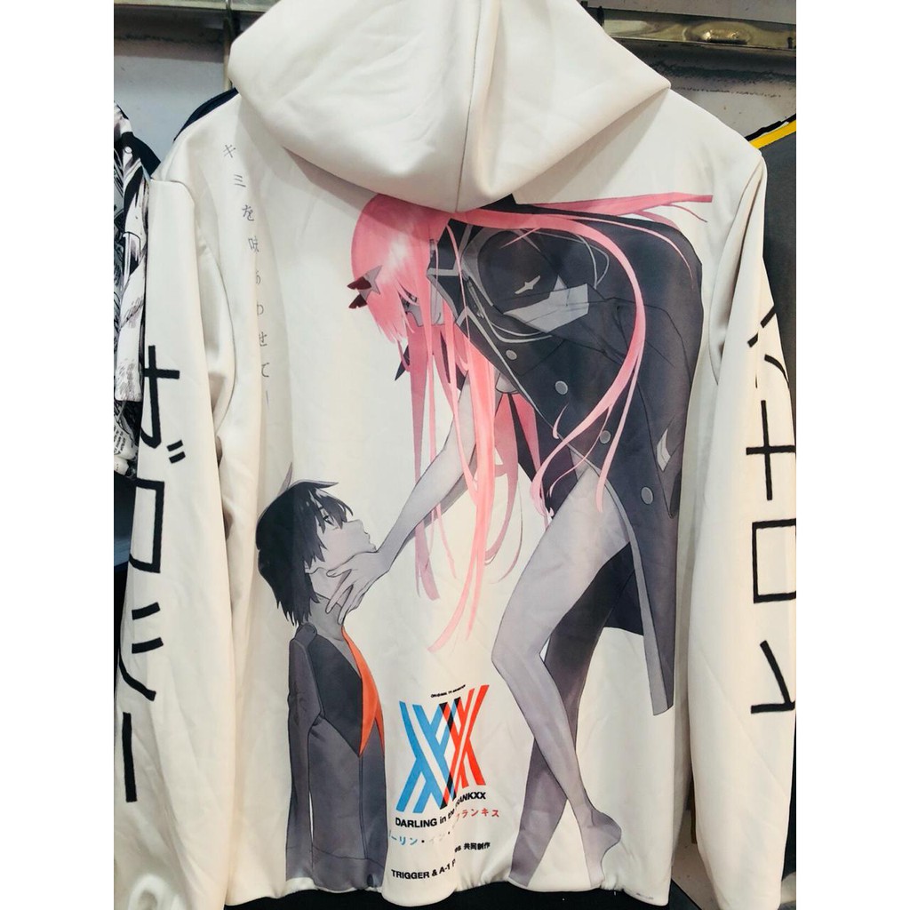 Sweater Zero Two Darling in the Franxx Cream