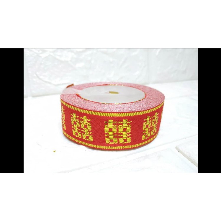 

Pita Suangsi 1 inch Roll Kecil Pernikahan Kado Perkawinan Married Sangjit