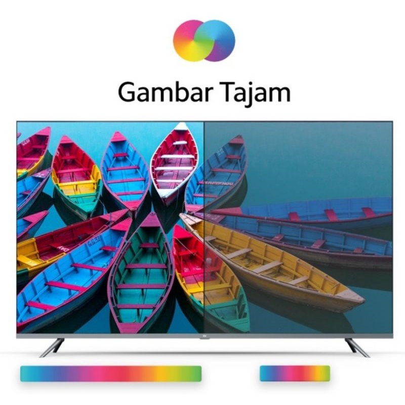 Xiaomi Mi TV 4 55 inch Bezel-Less 4K Garansi Resmi