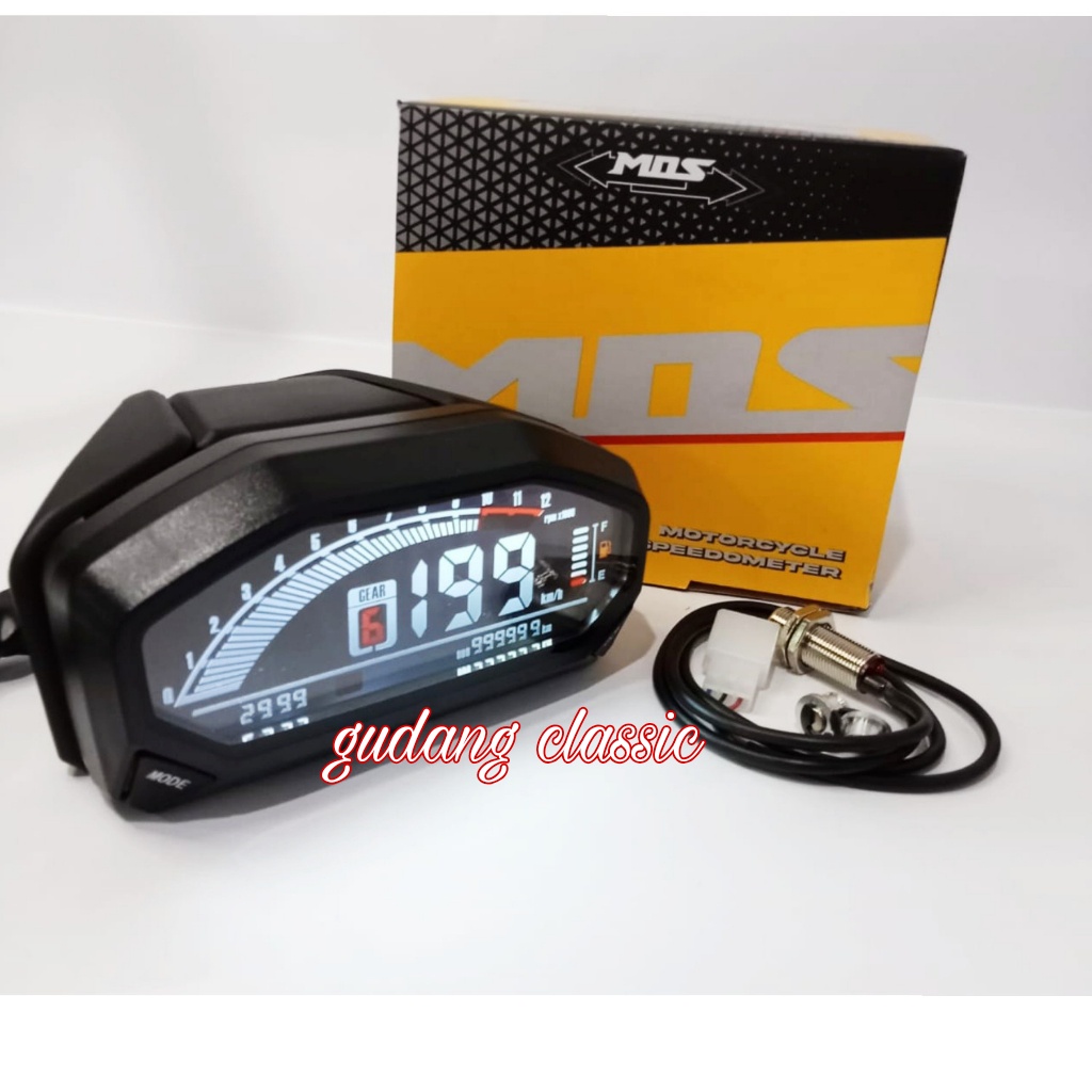 SPEDOMETER SPIDO KOSO RX4 DIGITAL