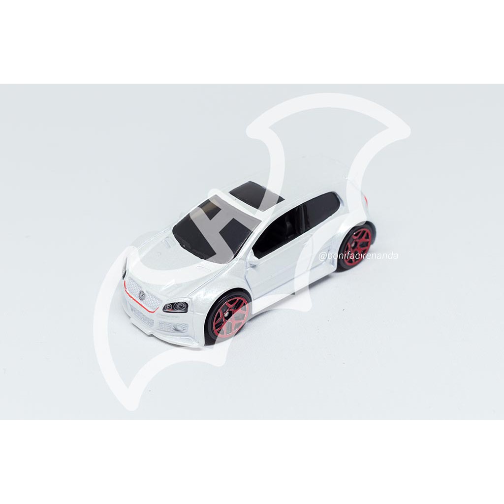 Hot Wheels Volkswagen VW Golf GTI White Loose