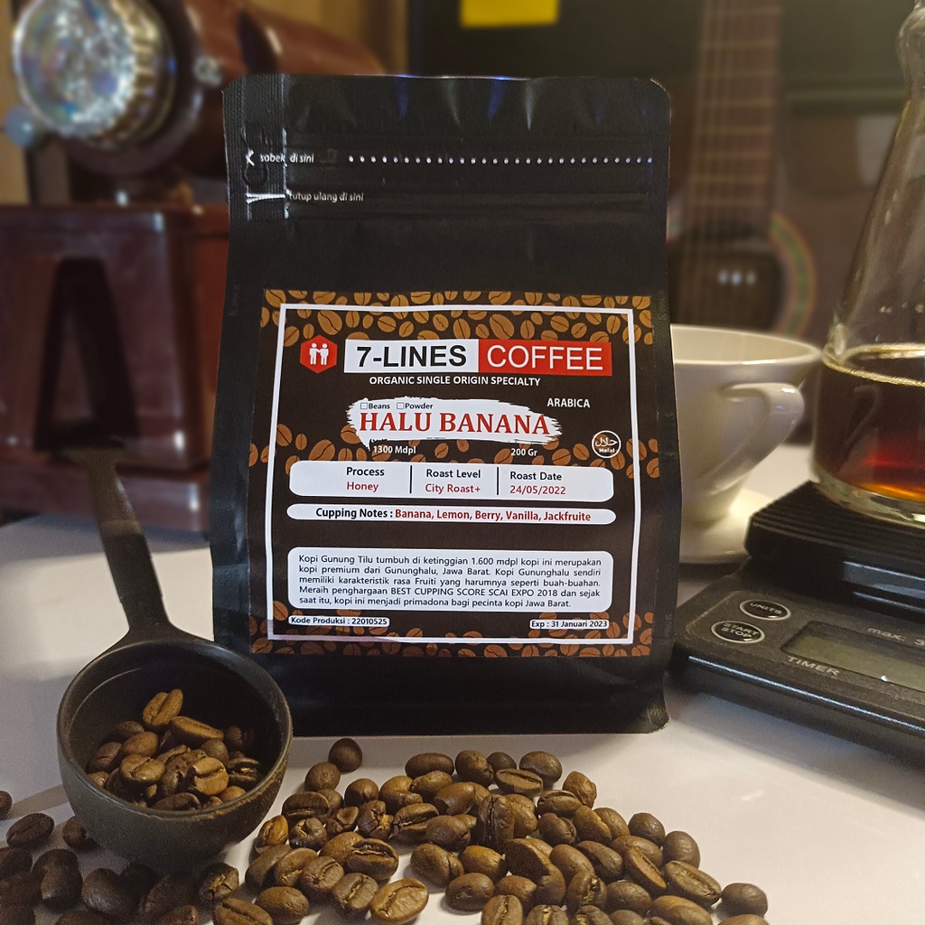 

Halu Banana, Honey Process 200 gram
