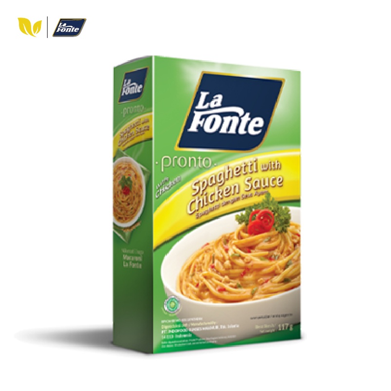 

La Fonte Pronto - Spaghetti with Chicken Sauce