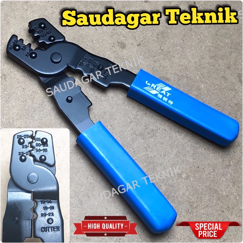 Tang Crimping Crimping Tools Cable Lan Modular Kualitas Baik