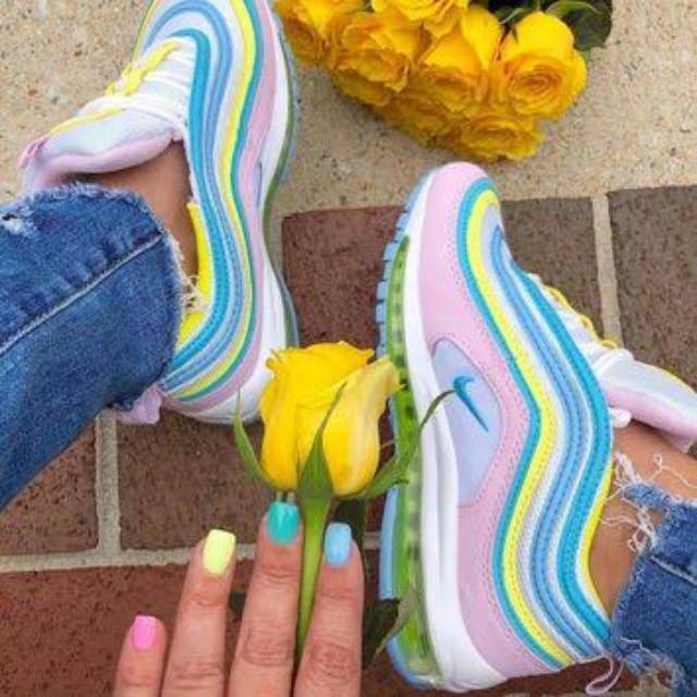 rainbow nike 97