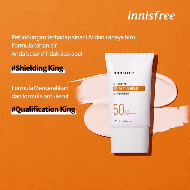 Innisfree Intensive Triple Shield Sunscreen SPF50+/PA+++ 50ml