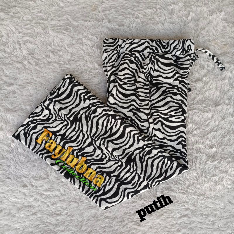 Celana Kulot Zebra Anak Terbaru / kulot Motif Anak Perempuan / Celana Kulot Crepe Anak / Bahan Anak Perempuan / Culottes Pants / Celana Panjang Anak Tanggung