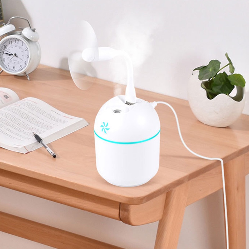 220ml Alat Penyemprot Udara Portabel / Humidifier Lampu Malam Usb / Pembersih Udara-Won