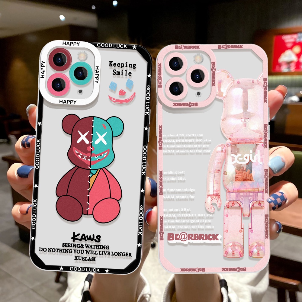 Casing TPU Xiaomi Redmi 10 10A 10C 9A 9 9T 9C NFC Mi 11T 11 Lite Pro Redmi Note 9 8 10 11S 10 Pro Max 11T 10T Poco X3 NFC Motif Kartun