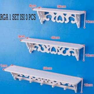 Rak Gantung Vintage 1 set isi 3 pcs Shopee Indonesia Rak Gantung Vintage 1 set isi 3 pcs Shopee Indonesia