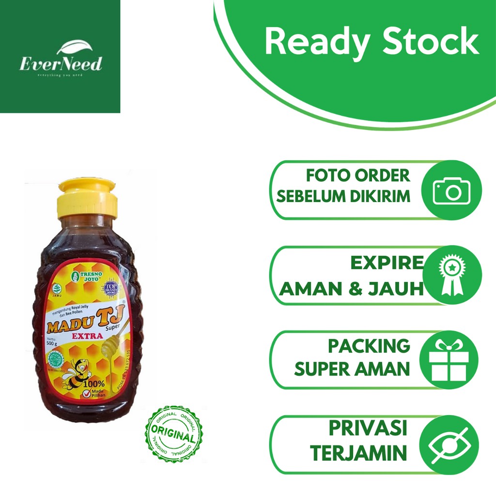 

Madu TJ Extra 500 gr