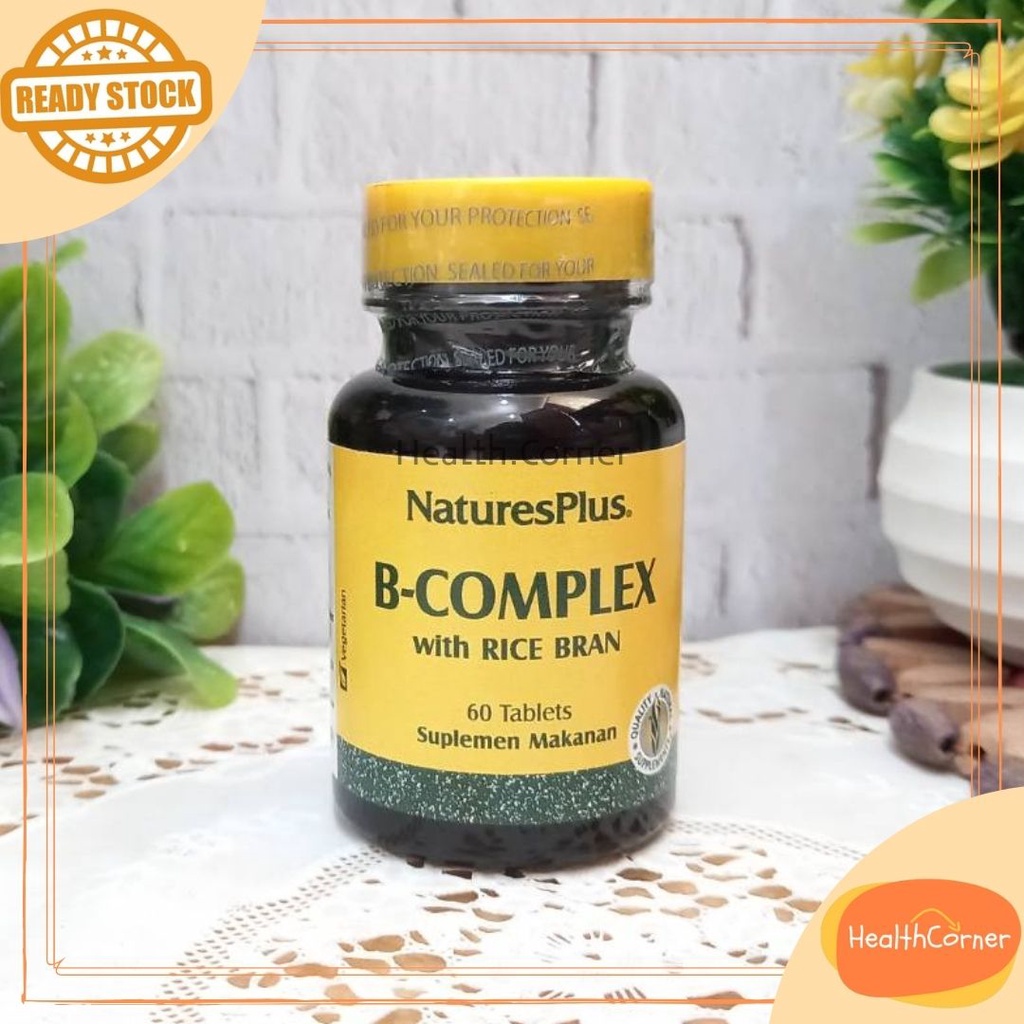 Nature's Plus B-Complex with Rice Bran 60tablet